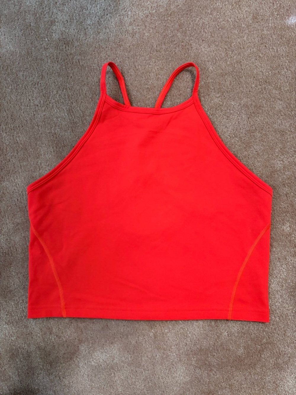 Lululemon Women’s Align High Neck Tank Top- Red